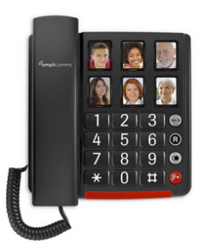 amplicomms Bigtel 40 plus. Een telefoon voor slechthorenden. amplicomms Bigtel 40 plus. Een telefoon voor slechthorenden.