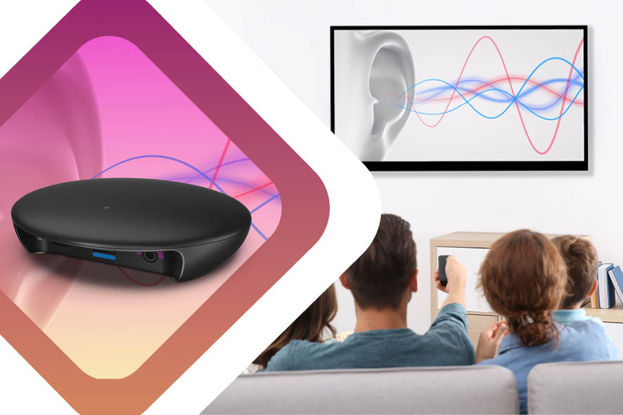 TV Sound, regarder la télévision avec des appareils auditifs